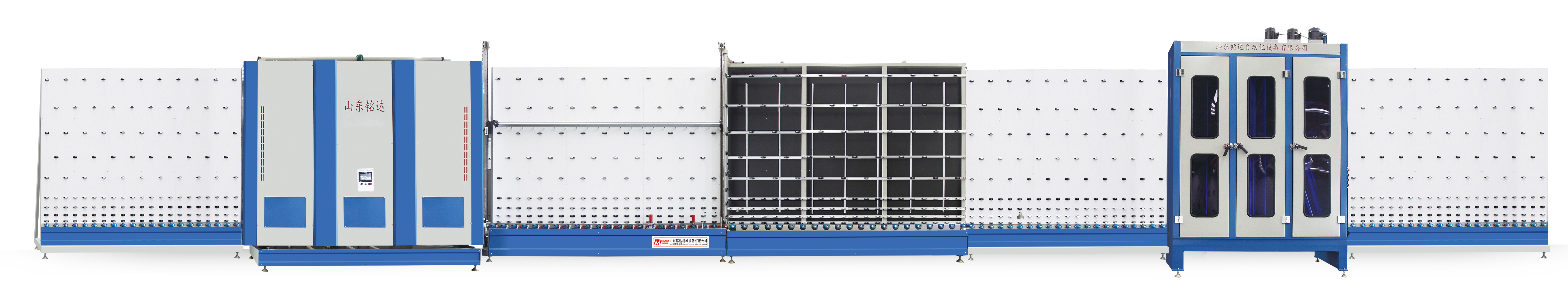 2500外合片立式中空玻璃生产线(图1) 2500外合片立式中空玻璃生产线(图1)